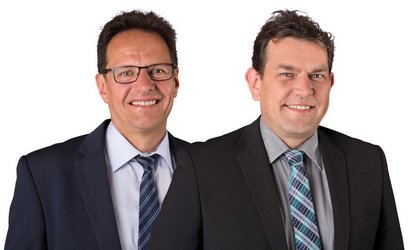 Firmengründer und Geschäftsführer der Ifsys GmbH, Adelbert Demar und Rigobert Zehner