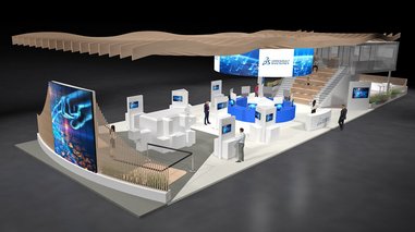 Dassault Systems Stand 3DEXPERIENCE Plattform Hannover Messe