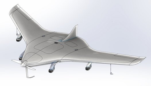 SOLIDWORKS 3D-Modell von CarryAir