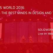 SOLIDWORKS World 2016 - live im Web!